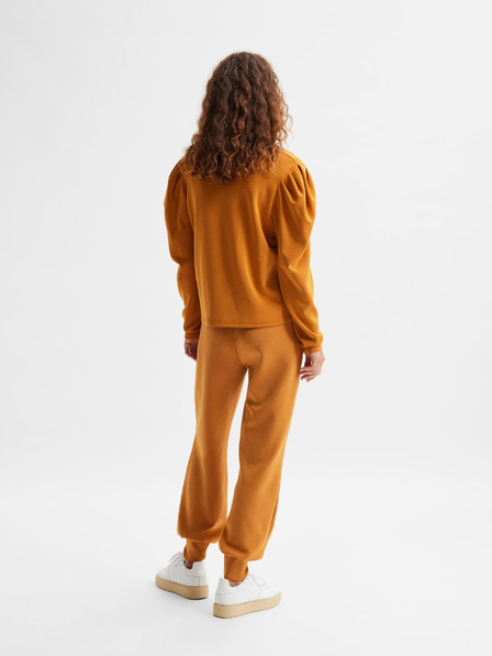 Selected Femme Oranžová mikina Selected Femme Flora