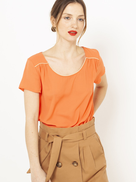 CAMAIEU Oranžová halenka CAMAIEU