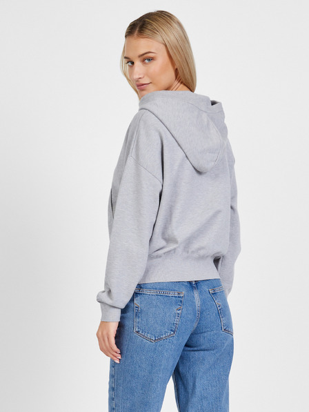 Pepe Jeans Světle šedá dámská mikina s kapucí Pepe Jeans Amy
