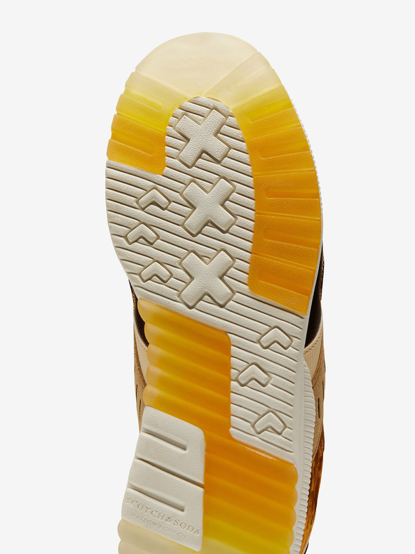 Scotch & Soda Hořčicové dámské tenisky Scotch & Soda