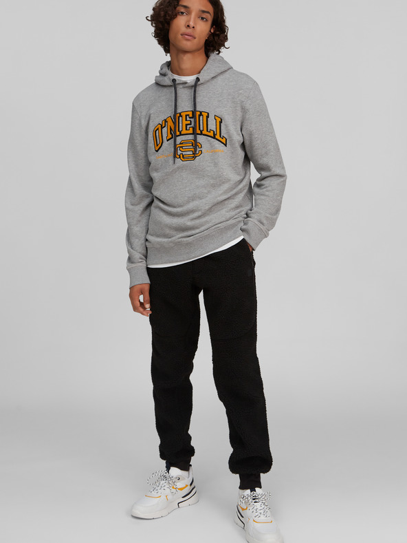 O'Neill Šedá pánská mikina s kapucí O'Neill Surf State