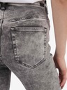 Diesel Šedé dámské zkrácené skinny fit džíny Diesel Slandy