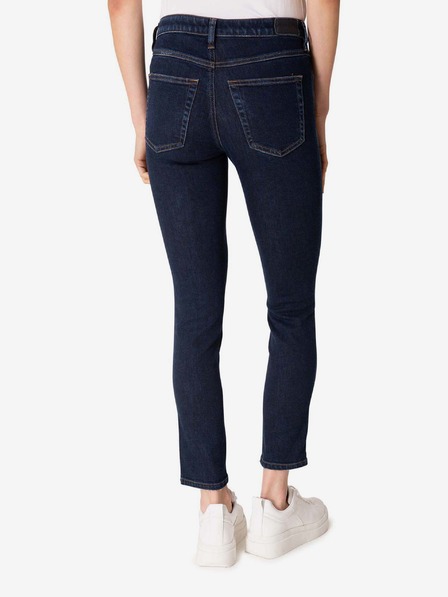 Diesel Tmavě modré dámské zkrácené slim fit džíny Diesel Babhila