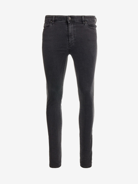 Diesel Tmavě šedé dámské skinny fit džíny Diesel Skinzee-High L