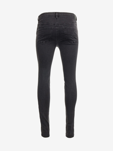 Diesel Tmavě šedé dámské skinny fit džíny Diesel Skinzee-High L