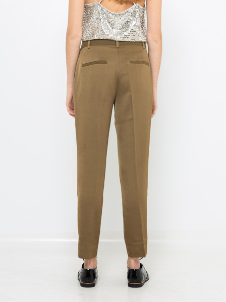 CAMAIEU Khaki kalhoty CAMAIEU