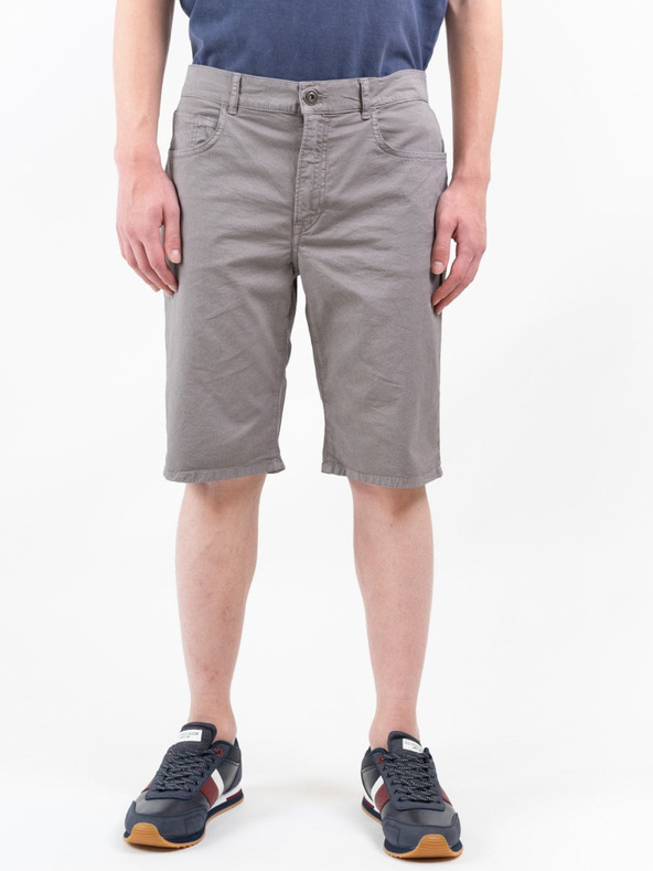 Trussardi Jeans Šedé pánské kraťasy Trussardi Jeans