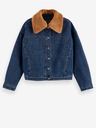 Scotch & Soda Modrá dámská džínová bunda Scotch & Soda