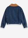 Scotch & Soda Modrá dámská džínová bunda Scotch & Soda