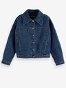 Scotch & Soda Modrá dámská džínová bunda Scotch & Soda