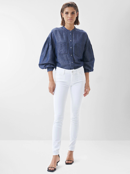 Salsa Jeans Bílé dámské skinny fit džíny Salsa Jeans