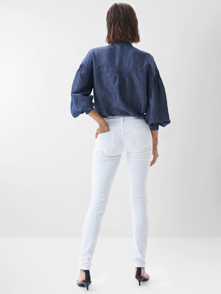 Salsa Jeans Bílé dámské skinny fit džíny Salsa Jeans