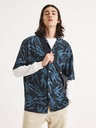 Celio Modro-černá pánská vzorovaná košile Celio Tallinnpal