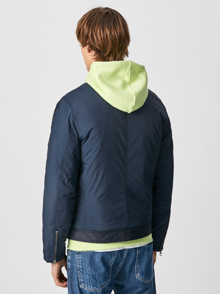 Pepe Jeans Tmavě modrá pánská bunda Pepe Jeans Lamar