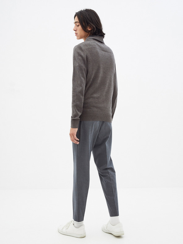 Celio Šedý pánský svetr Celio Sepiz