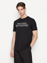 Armani Exchange Černé pánské tričko Armani Exchange