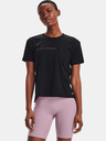 Under Armour Dámské tričko Under Armour Live Pocket Mesh Graphic SS