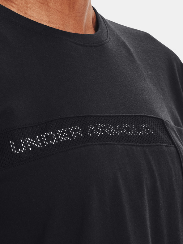 Under Armour Dámské tričko Under Armour Live Pocket Mesh Graphic SS
