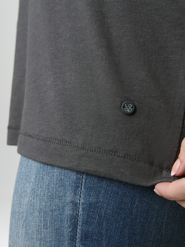 Loap Šedé dámské tričko LOAP Asaja