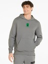 Puma Šedá pánská mikina s kapucí Puma x MINECRAFT