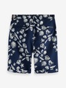 Scotch & Soda Tmavě modré pánské vzorované kraťasy Scotch & Soda