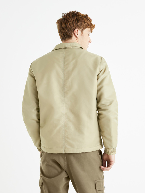 Celio Světle zelená pánská bunda Celio