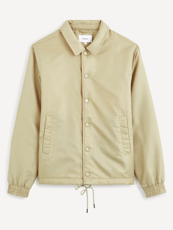 Celio Světle zelená pánská bunda Celio