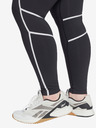 Reebok Bílo-černé dámské sportovní legíny Reebok Lux