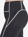 Reebok Bílo-černé dámské sportovní legíny Reebok Lux