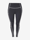 Reebok Bílo-černé dámské sportovní legíny Reebok Lux