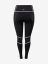 Reebok Bílo-černé dámské sportovní legíny Reebok Lux