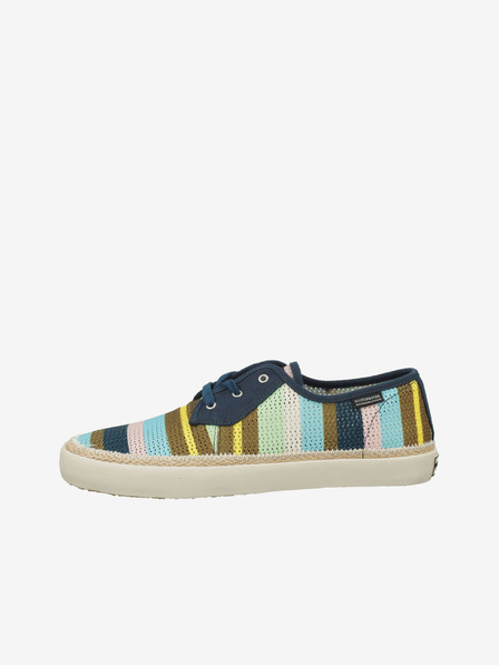 Scotch & Soda Béžovo-modré pánské pruhované tenisky Scotch & Soda Izomi
