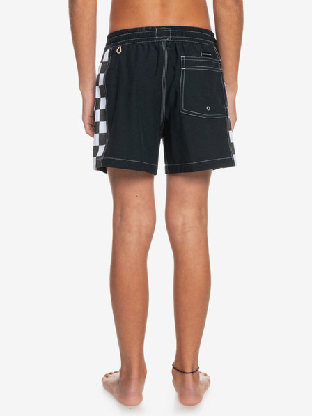 Quiksilver Černé klučičí plavky Quiksilver Arch
