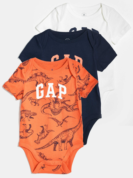 GAP Baby body logo Gap, 3 ks GAP