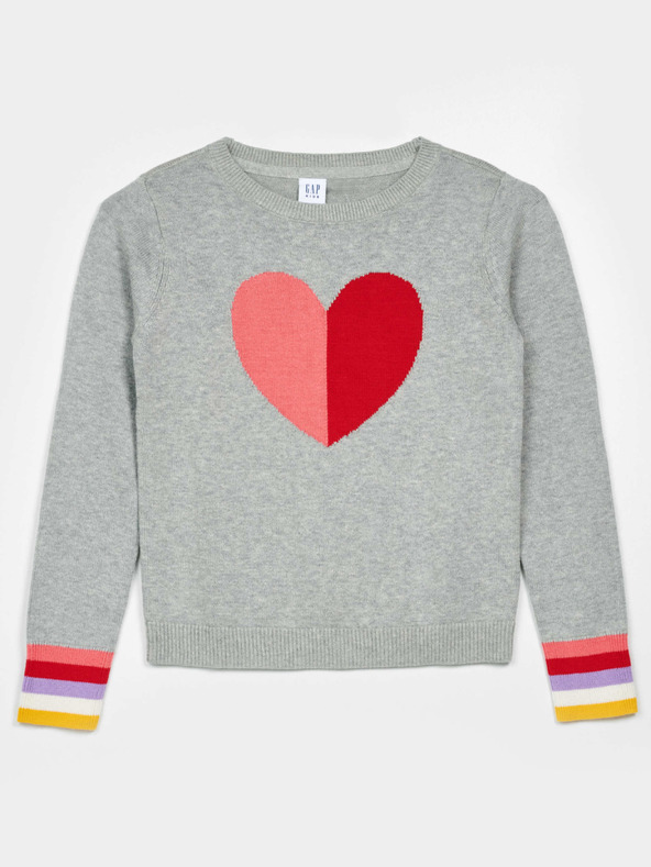 GAP Dětský svetr srdce GAP