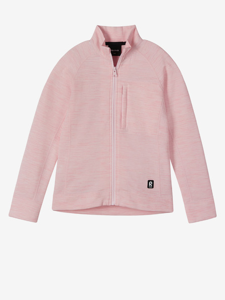Reima Světle růžová holčičí mikina na zip Reima Mists