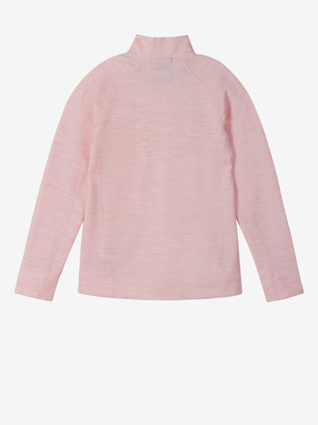 Reima Světle růžová holčičí mikina na zip Reima Mists