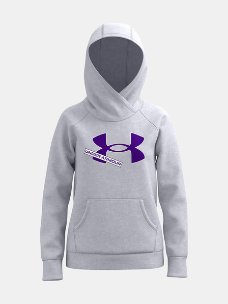 Under Armour Dívčí mikina Under Armour Rival Fleece Logo Hoodie