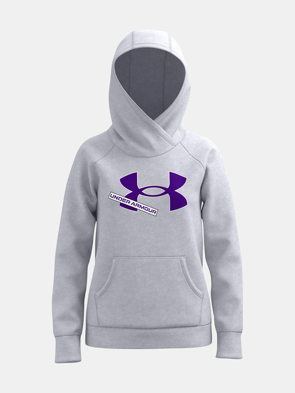 Under Armour Dívčí mikina Under Armour Rival Fleece Logo Hoodie