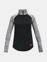 Under Armour Dívčí tričko Under Armour Tech Graphic Half Zip