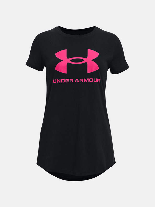 Under Armour Dívčí tričko Under Armour UA SPORTSTYLE LOGO SS
