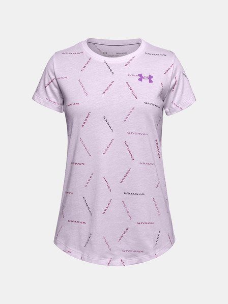 Under Armour Dívčí tričko Under Armour Twitch Multi Print SS