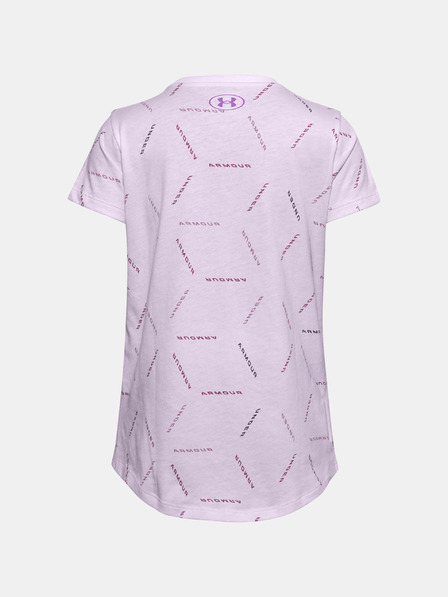 Under Armour Dívčí tričko Under Armour Twitch Multi Print SS
