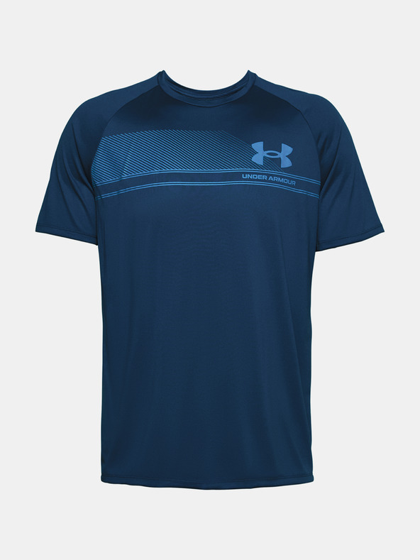 Under Armour Pánské tričko Under Armour LOGO WORDMARK TECH SS