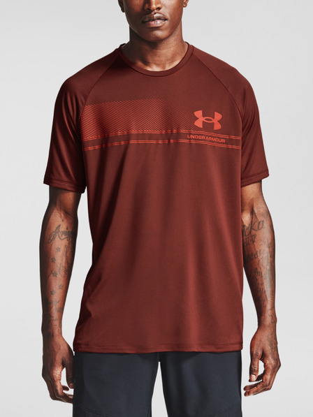 Under Armour Pánské tričko Under Armour LOGO WORDMARK TECH SS
