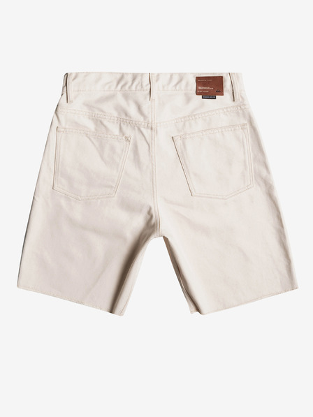 Quiksilver Krémové pánské džínové kraťasy Quiksilver