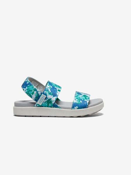 Keen Modré dámské vzorované sandály Keen Elle