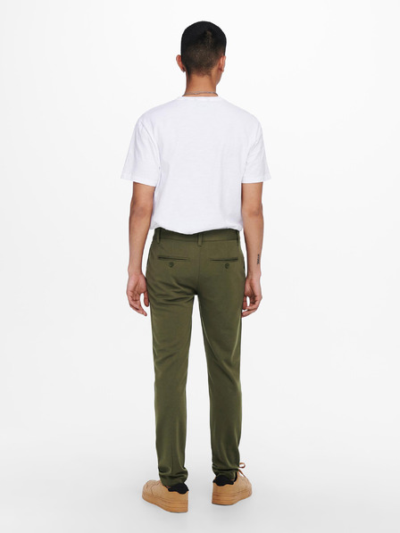 ONLY & SONS Khaki kalhoty ONLY & SONS