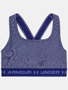 Under Armour Dámská podprsenka Under Armour Crossback Mid Heather Bra