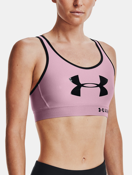 Under Armour Dámská podprsenka Under Armour  Armour Mid Keyhole Graphic